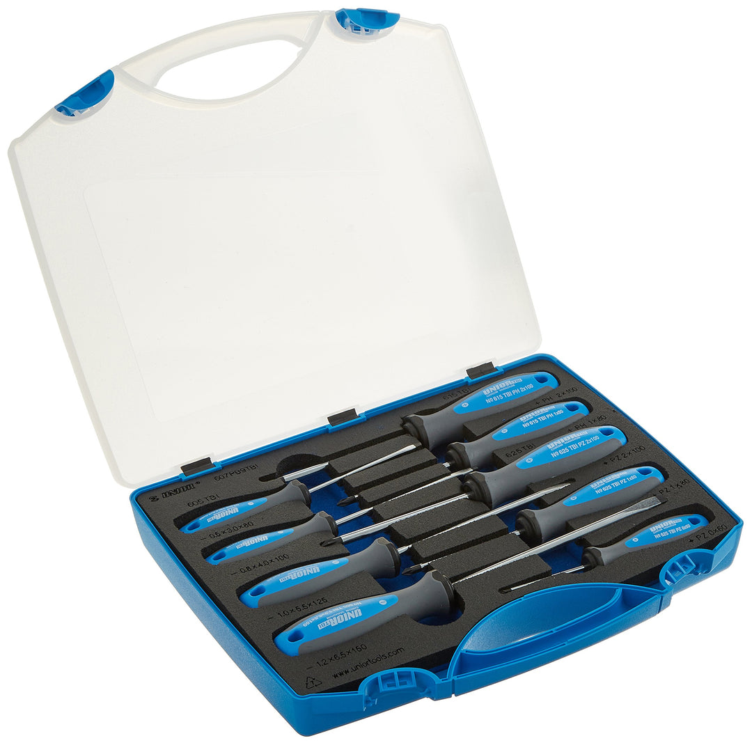 Union Schrauberdreher-set 2362021000, blau, 10 x 10 x 5 cm, 621419