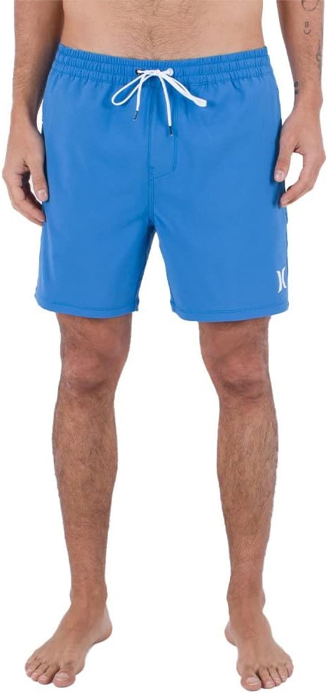 Hurley Herren OAO Solid Volley 17' Badeshorts für Herren S Sea View, S Sea View
