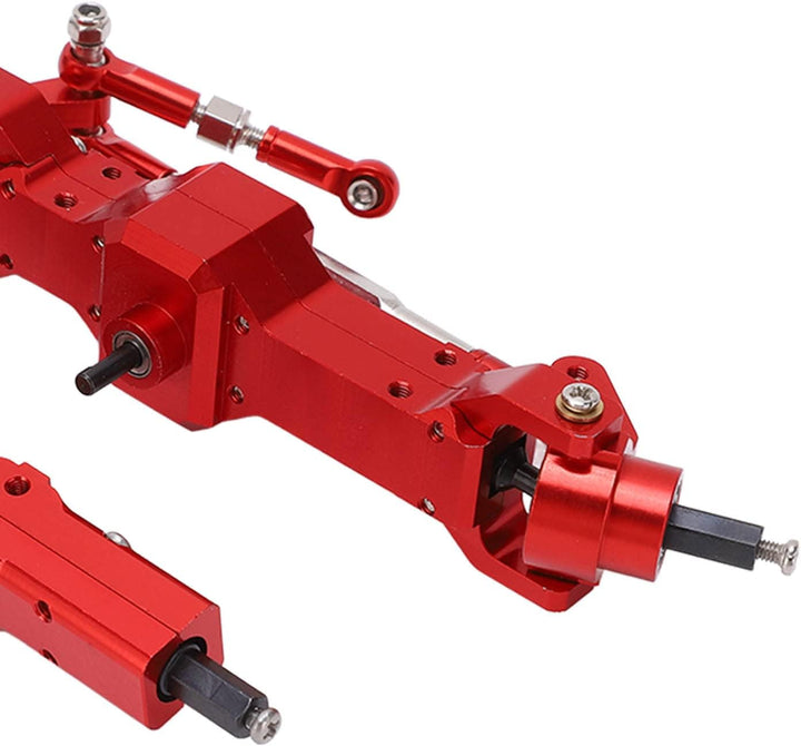 Dilwe RC-Metallachse, Aluminiumlegierung, RC-Antriebsachse Vorne, Hinten, 1/16, RC-Auto-Upgrade-Ersa