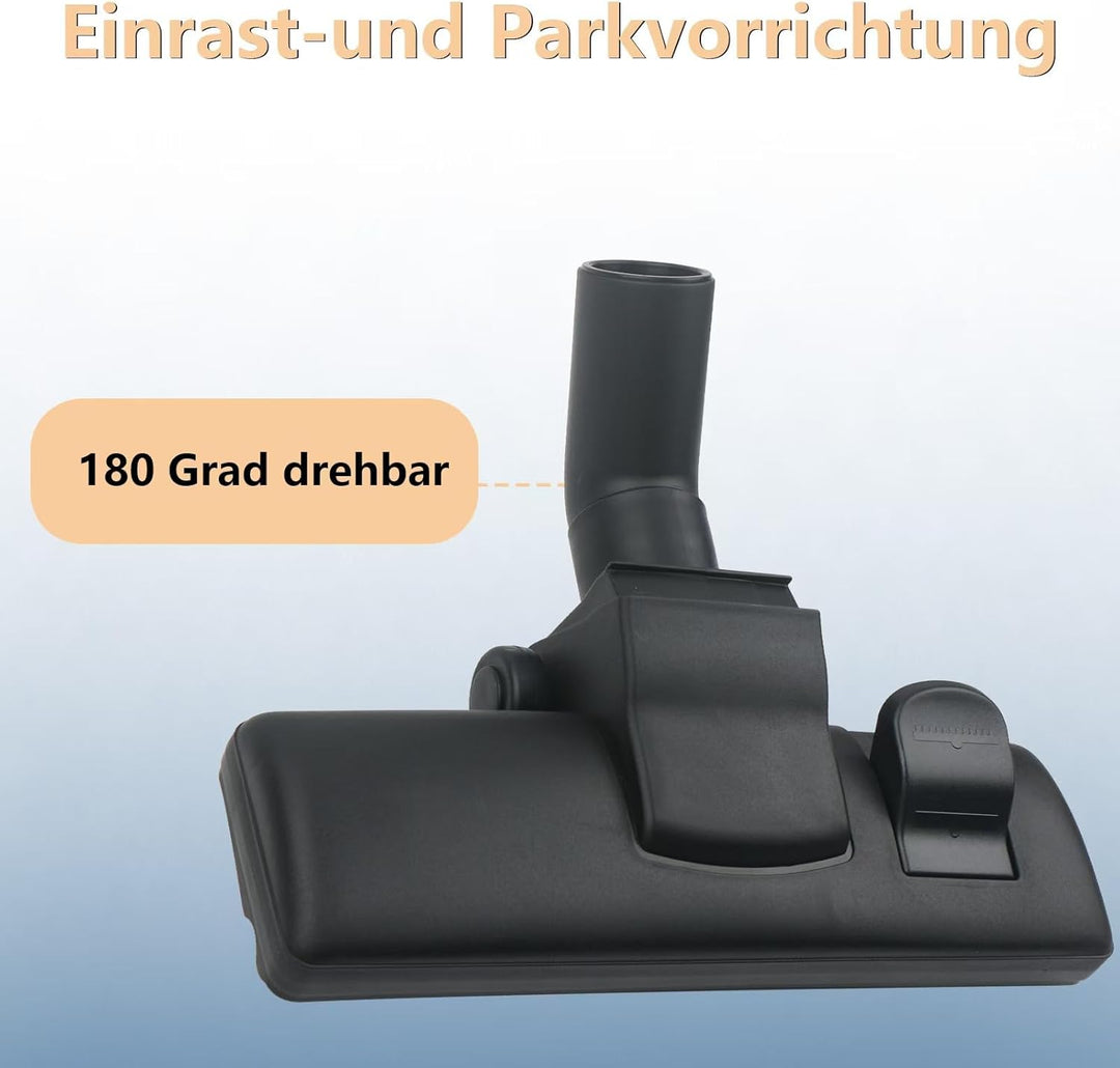 Staubsaugerdüse 32-35 mm,Staubsauger Bürste,kompatibel mit Miele, AEG, Siemens, Bosch, Kärcher etc.