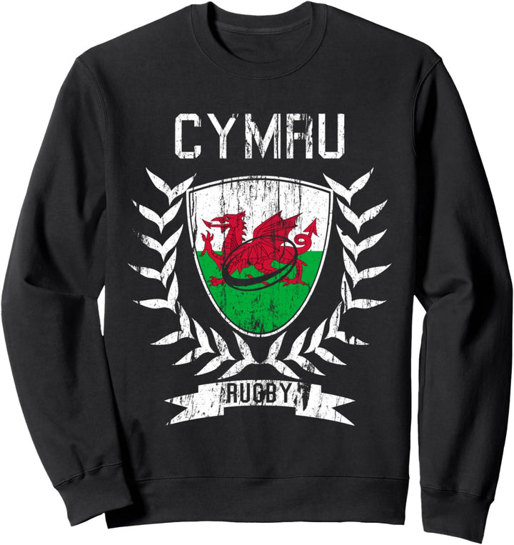 Wales rugby-trikot 2021 Cymru Rugby Sweatshirt