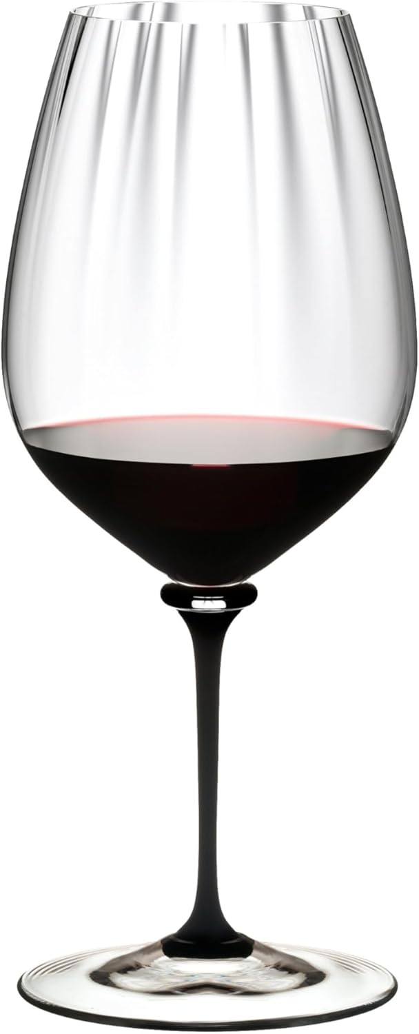 Riedel 4884/0 D Fatto A Mano Performance Cabernet Weinglas, 822 ml, transparent Cabernet – schwarzer
