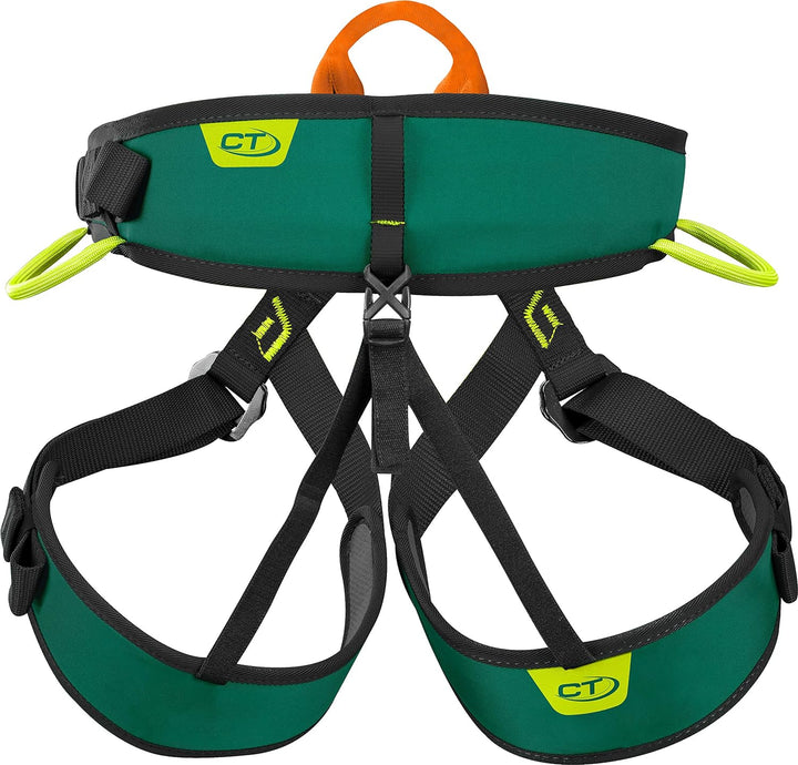 Climbing Technology Explorer Geschirr Unisex - Erwachsene, Grün/Schwarz/Gelb, Einzigartig