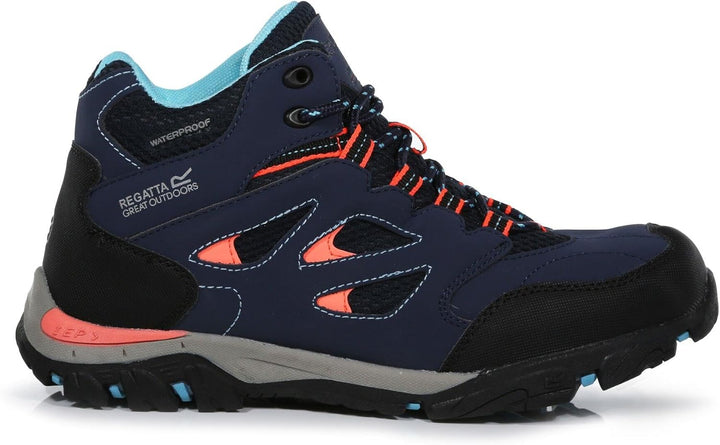 Regatta Jungen Holcombe Iep Jnr Klassischer Stiefel, Navy Fiercor