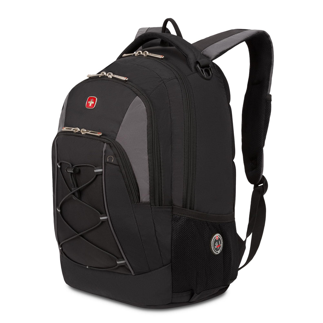 Swiss Gear Unisex 1186 Bungee-rucksack Rucksack (1er Pack) Einheitsgrösse Schwarz / Grau, Einheitsgr