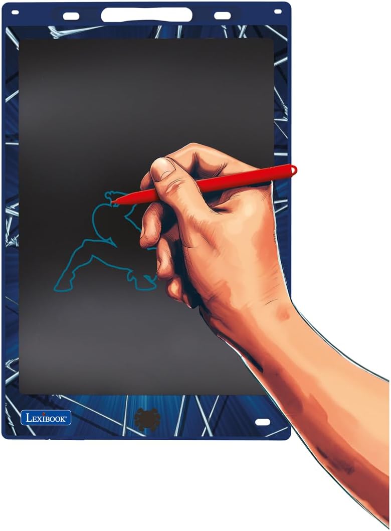Lexibook, Spider-Man, Magic Slate, Künstlerisches und kreatives Spielzeug für Mädchen und Jungen, Me