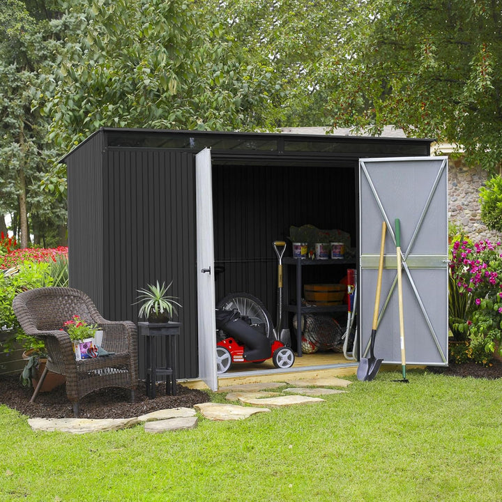 Mondeer Trapezbleche, 24 Stück Wellblechplatten für dach, 115 x 45 cm, 12m², Geeignet für Carportdäc
