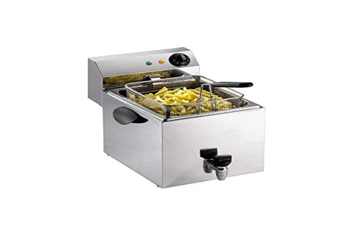 Saro 172-2070 Fritteuse Modell Profri 8 V mit Ablasshahn, 8 L, 3250 W