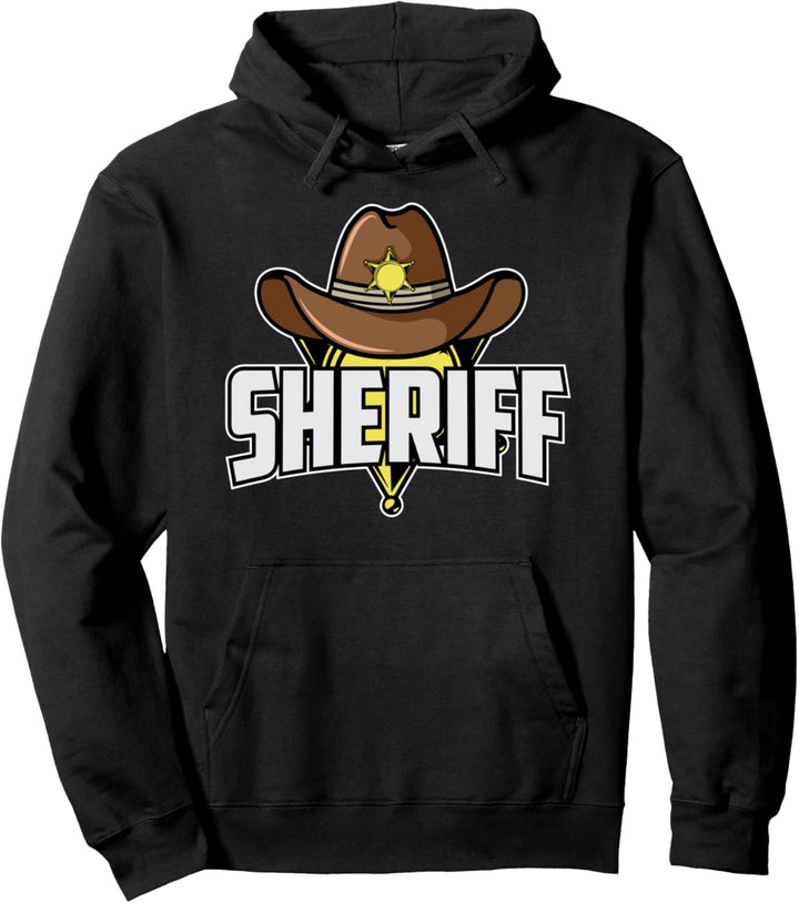 Sheriff Kostüm I Cowboy Und Indianer I Western I Sheriff Pullover Hoodie