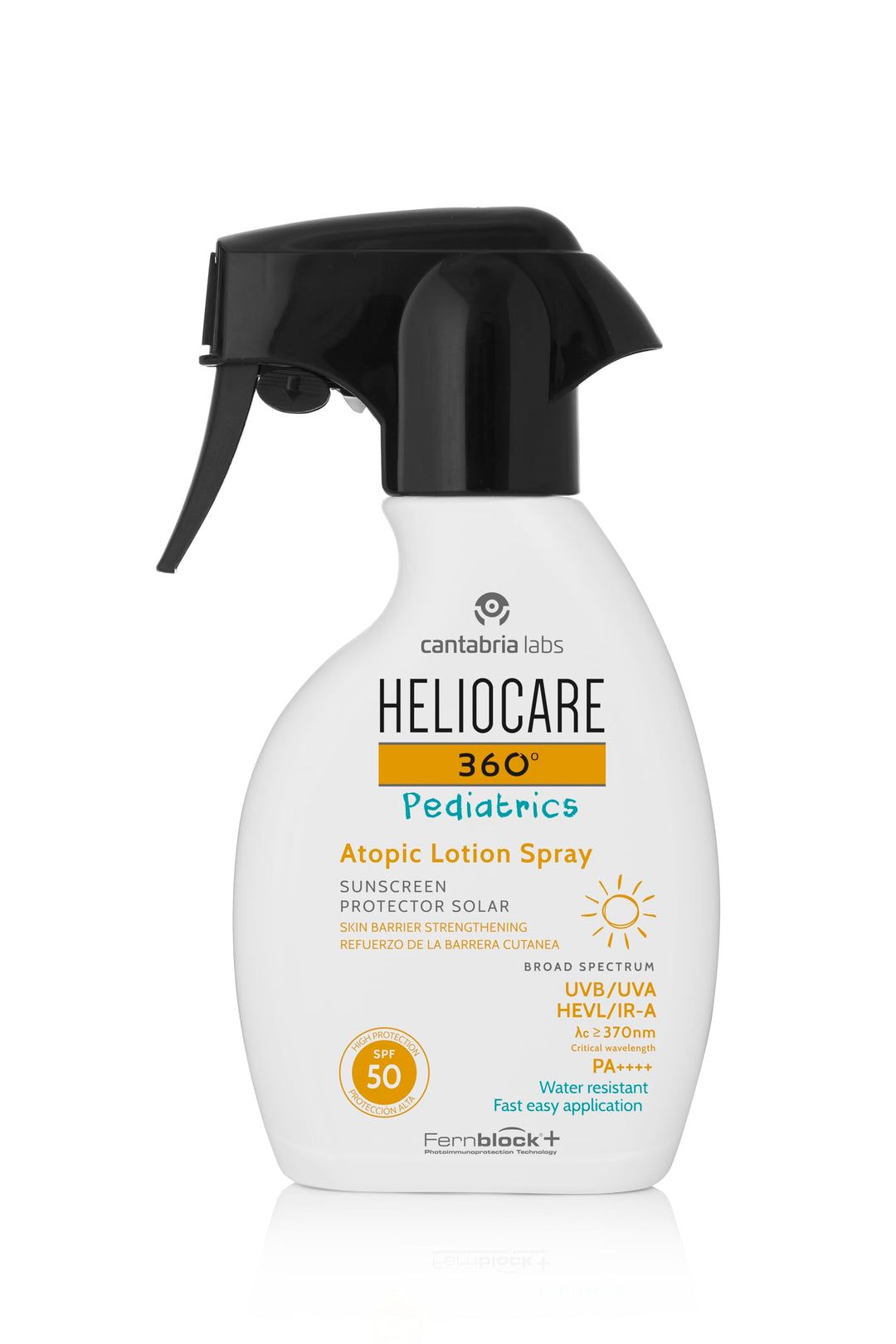 360° PEDIATRICS atopic SPF50 pistola 250 ml
