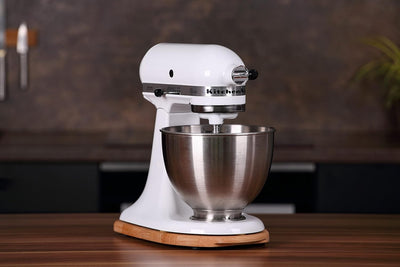 GZ-Design Gleitbrett für KichenAid Artisan & Classic - perfektes KitchenAaid Zubehör aus Hartholz -