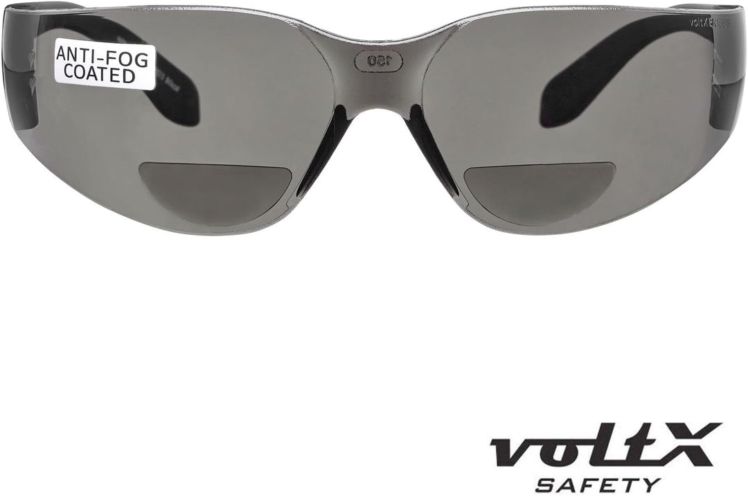 voltX 3 x GRAFTER’ BIFOKALE Leichtgewichts Industrie Lesen Schutzbrille, Sportbrille für Radler (GEM