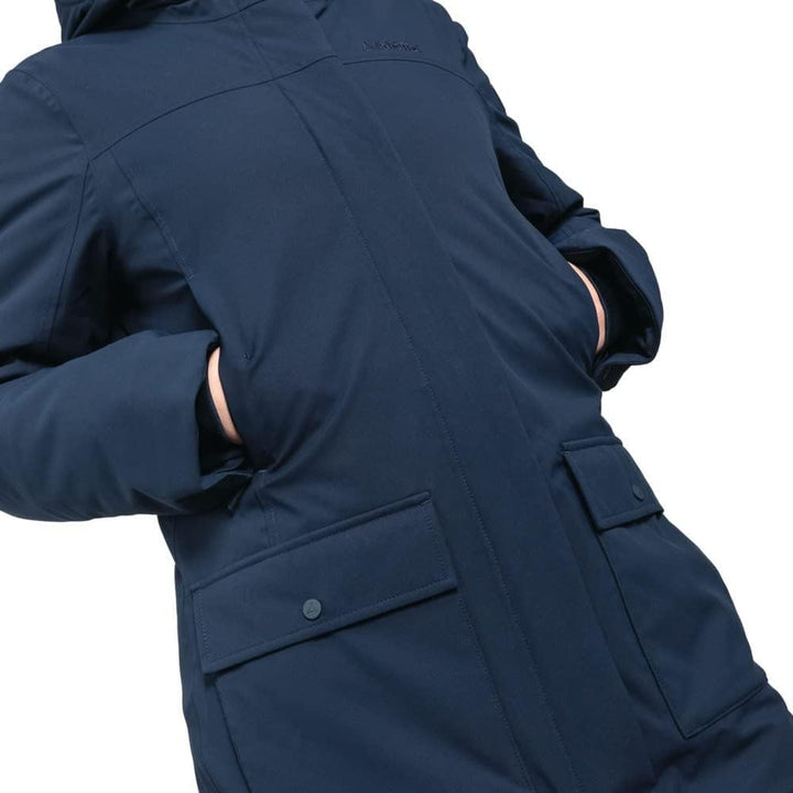 Schöffel Damen Ins. Parka Rotterdam L, wind- und wasserdichter Damen Parka mit verstellbarer Taille,