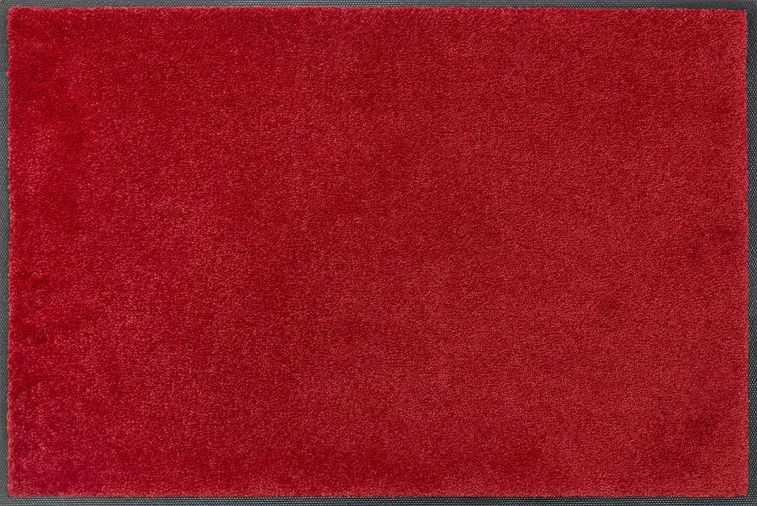 wash+dry Fussmatte, Regal Red 50x75 cm, innen und aussen, waschbar, 50x75 cm