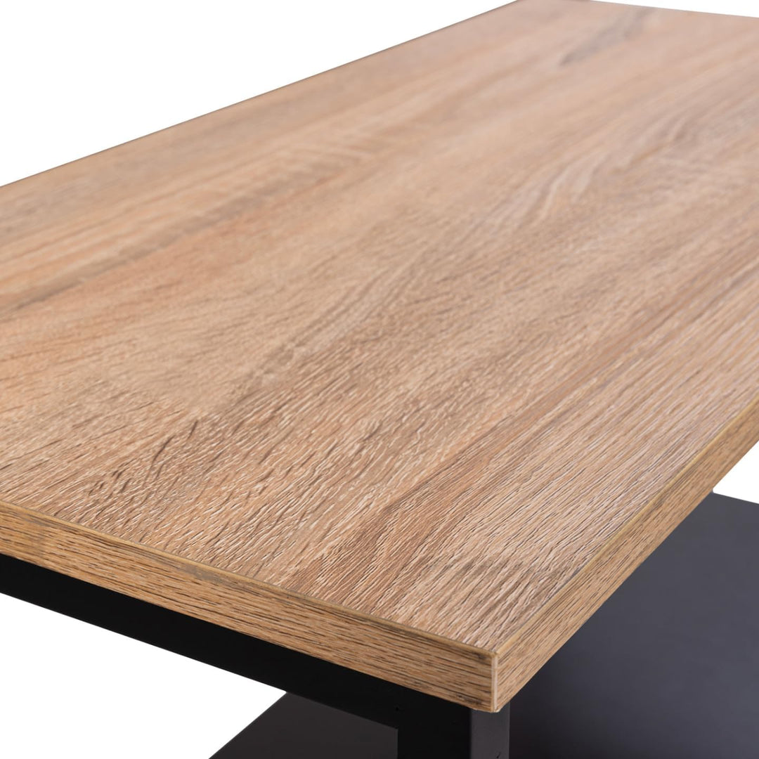IDMarket - Kaminholzregal, vertikal, gross, mit Regalen, 33 x 66 x 112 cm