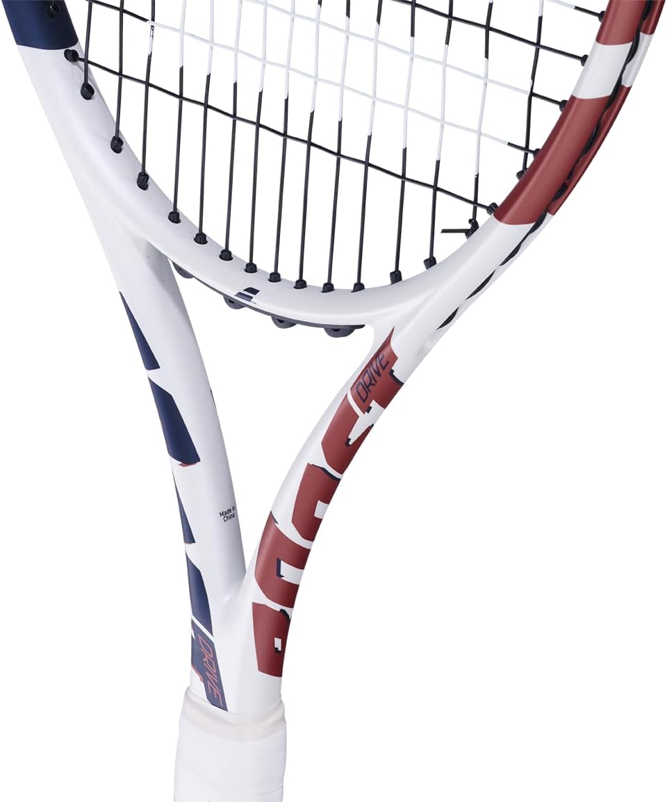 Babolat, Tennisschläger Modell Boost Drive, Leichter Graphitrahmen, Grosses Schlägerkopf, Besaitungs