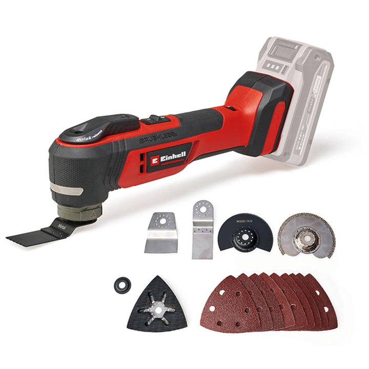 Einhell Professional Akku-Multifunktionswerkzeug TP-MG 18 Li BL-Solo Power X-Change (18 V, 3 Funktio