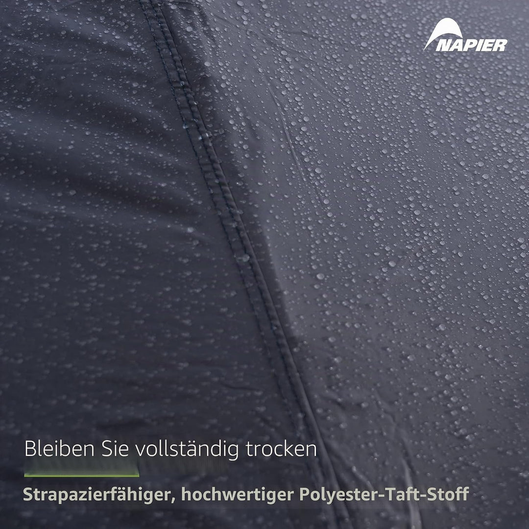 Napier Backroadz LKW-Bett mit wasserdichter Materialbeschichtung, bequemes und geräumiges 2-Personen
