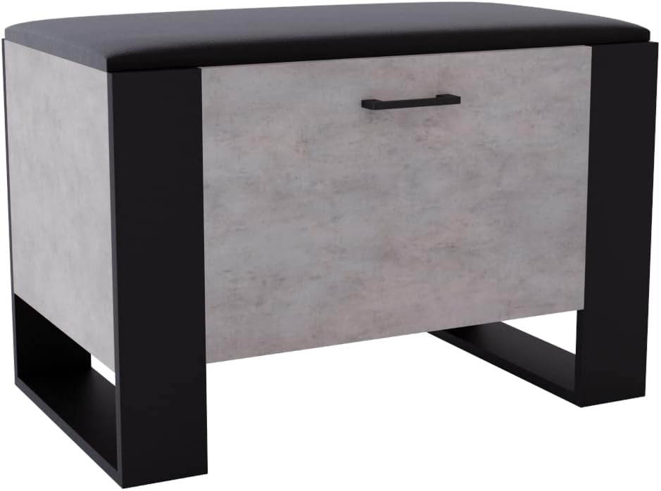 MRBLS Schuhschrank mit Sitzbank - Modernes Design & Robuste Qualität – Schuhregal Geschlossen Schuhb