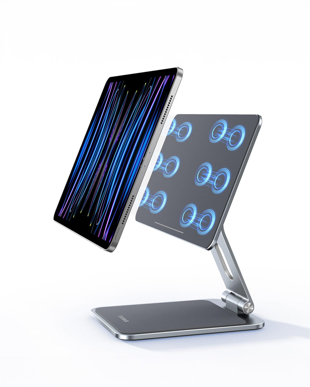 Magnetic Tablet Stand Baseus MagStable for Pad 12.9" (Grey)