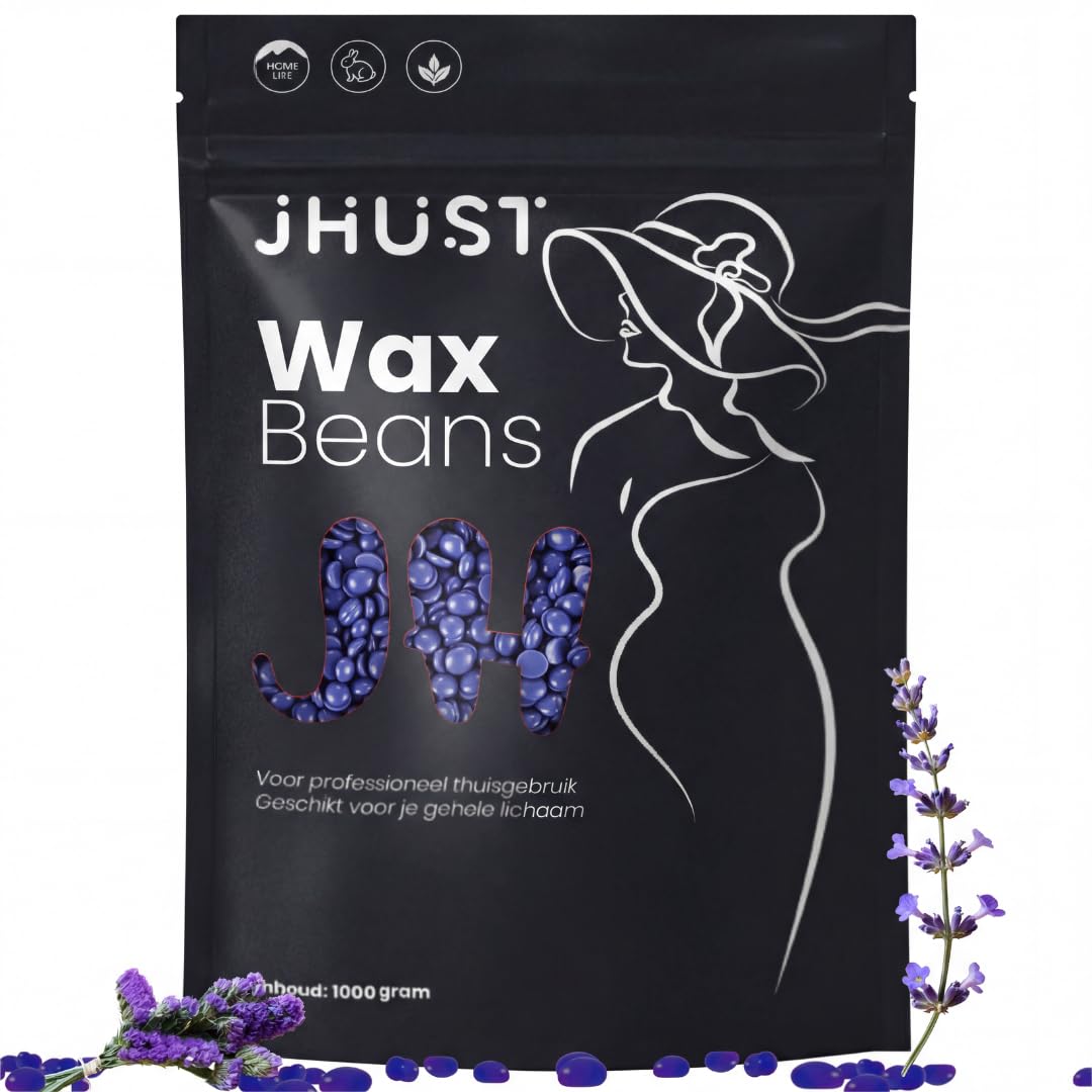Heisswachs Perlen 1 kg – streifenfreies Warmwachs für Körper, Gesicht &amp; Intimbereich, Waxing Bohnen