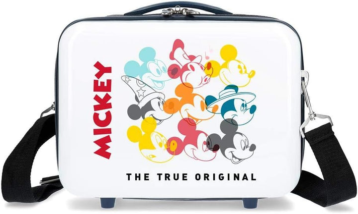Disney Mickey Magic Anpassungsfähiger Schönheitsfall Weiss 29x21x15 cms ABS Anpassungsfähige Caras,
