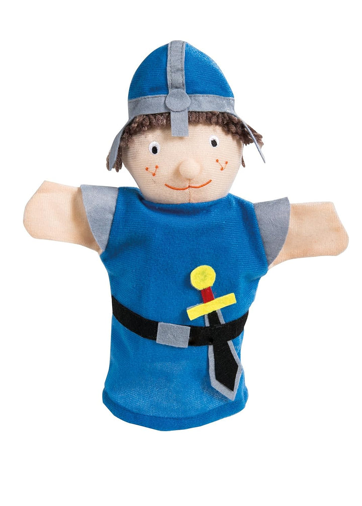 roba Handpuppenset aus Plüsch & Filz, Kasperlefiguren 4-tlg., Hand-/Kasperpuppen für Kasperletheater