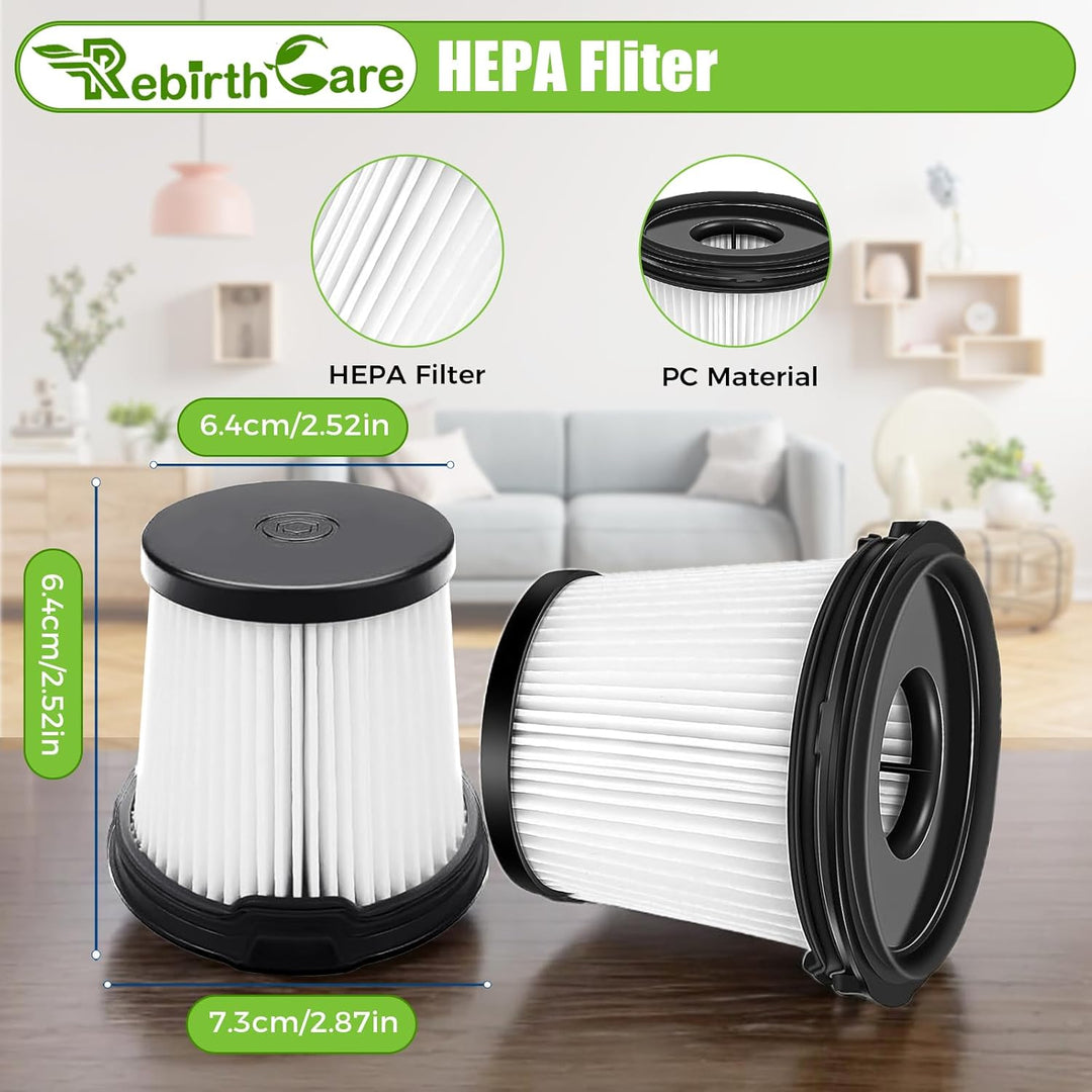 Rebirthcare IW3612EU Filter für Shark Detect Pro IW3611DE / IW3612EU / IW1611DE/ BU3521EU/ BU1120EU