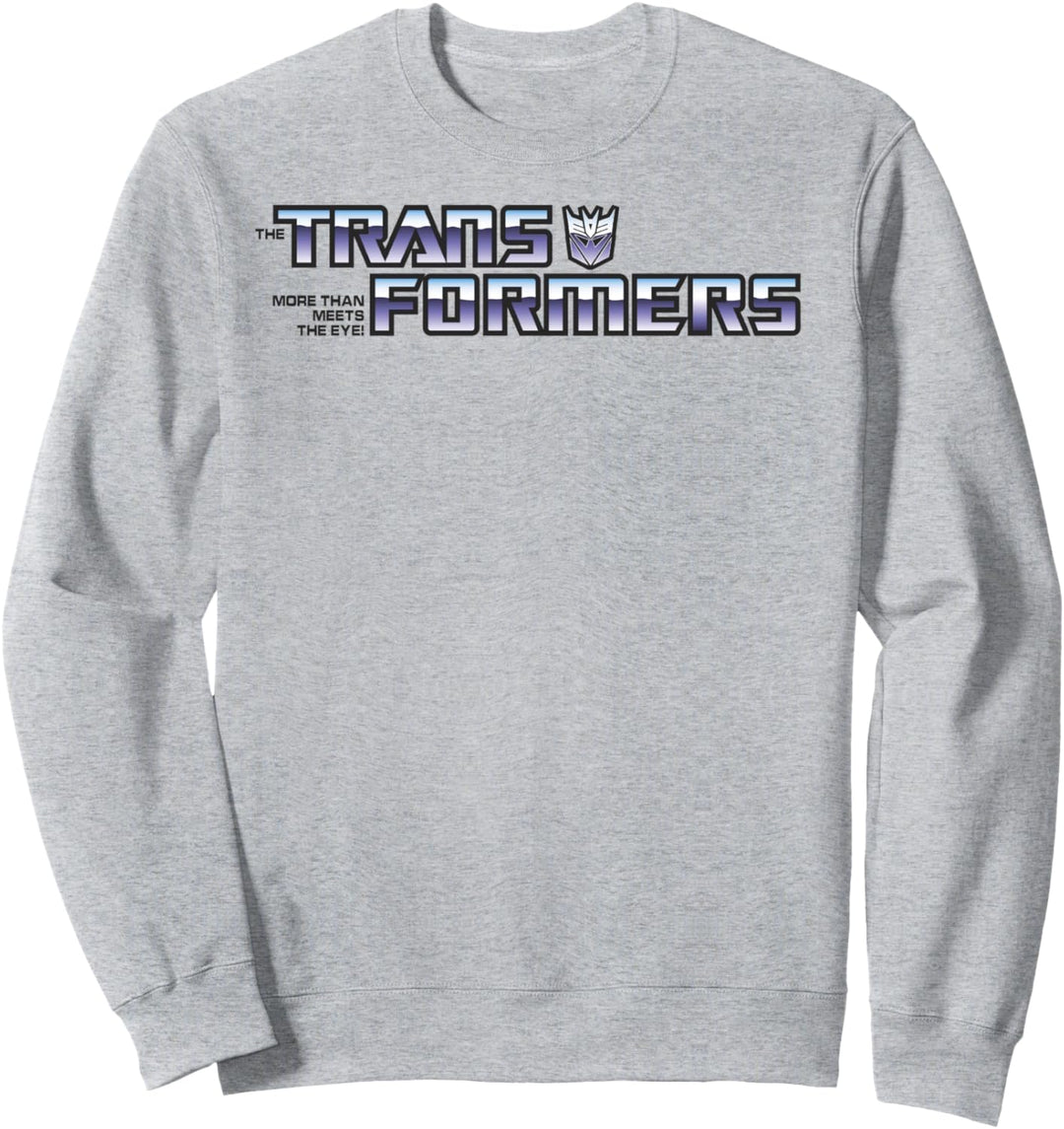 Transformers Purple Gradient Logo Sweatshirt