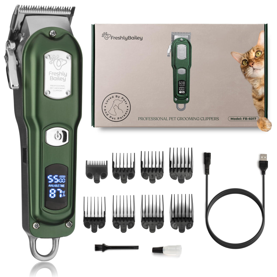 Freshly Bailey Katzen- und Hundeschermaschine für die Fellpflege, perfekt für mattiertes Haar und di