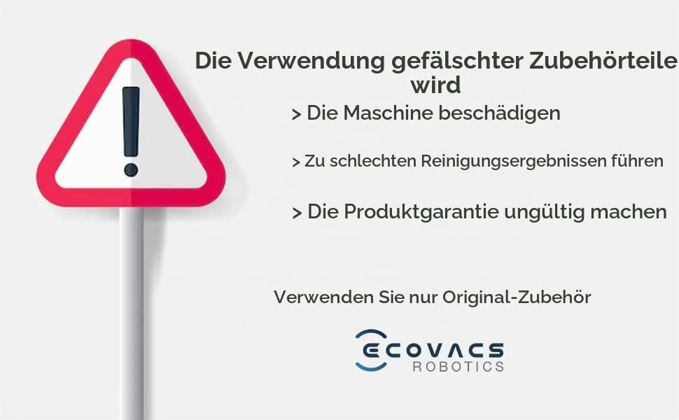 ECOVACS Wischtücher (Wiederverwendbar), 3 Stück – Original Zubehör für DEEBOT OZMO 920 &amp; 950, D-CC3H