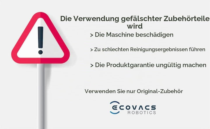 ECOVACS Wischtücher (Wiederverwendbar), 3 Stück – Original Zubehör für DEEBOT OZMO 920 &amp; 950, D-CC3H
