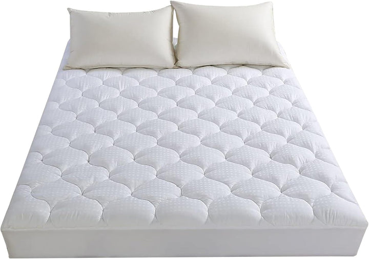 LEISURE TOWN könig matratze pad Abdeckung kühlmatratzenauflage Cotton top Pillow top mit Schnee down