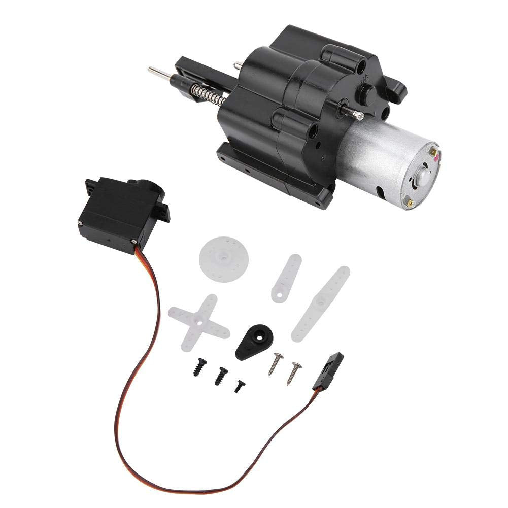 Dilwe Speed Gearbox Shift Servo, Metall Speed Gearbox Shift Servo Upgrade Teile für 1/16 WPL RC
