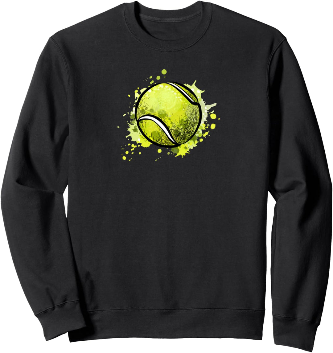 Tennisball Tennisspieler Tennis Sweatshirt