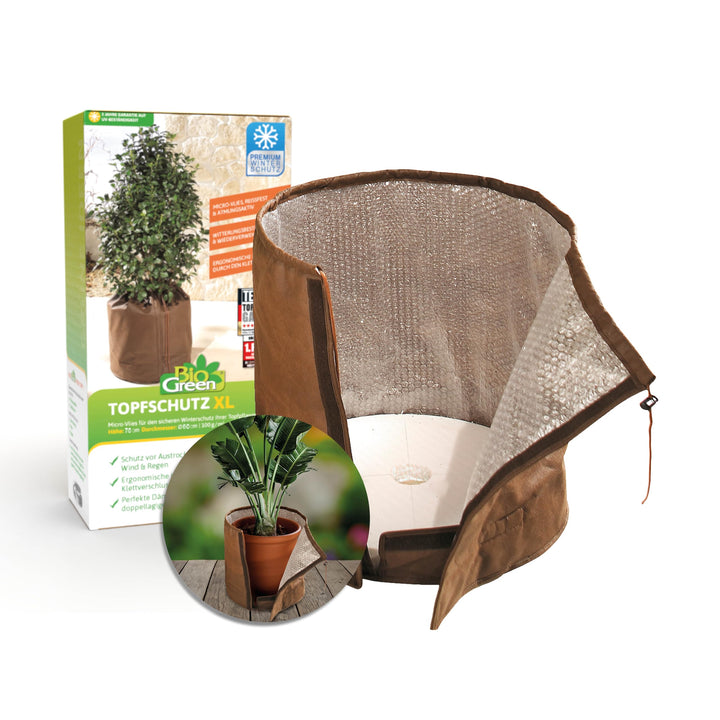 Bio Green Thermo Topfschutz 100 Gramm 70x65cm KS50 XL 70 x 65 cm Single, 70 x 65 cm Single