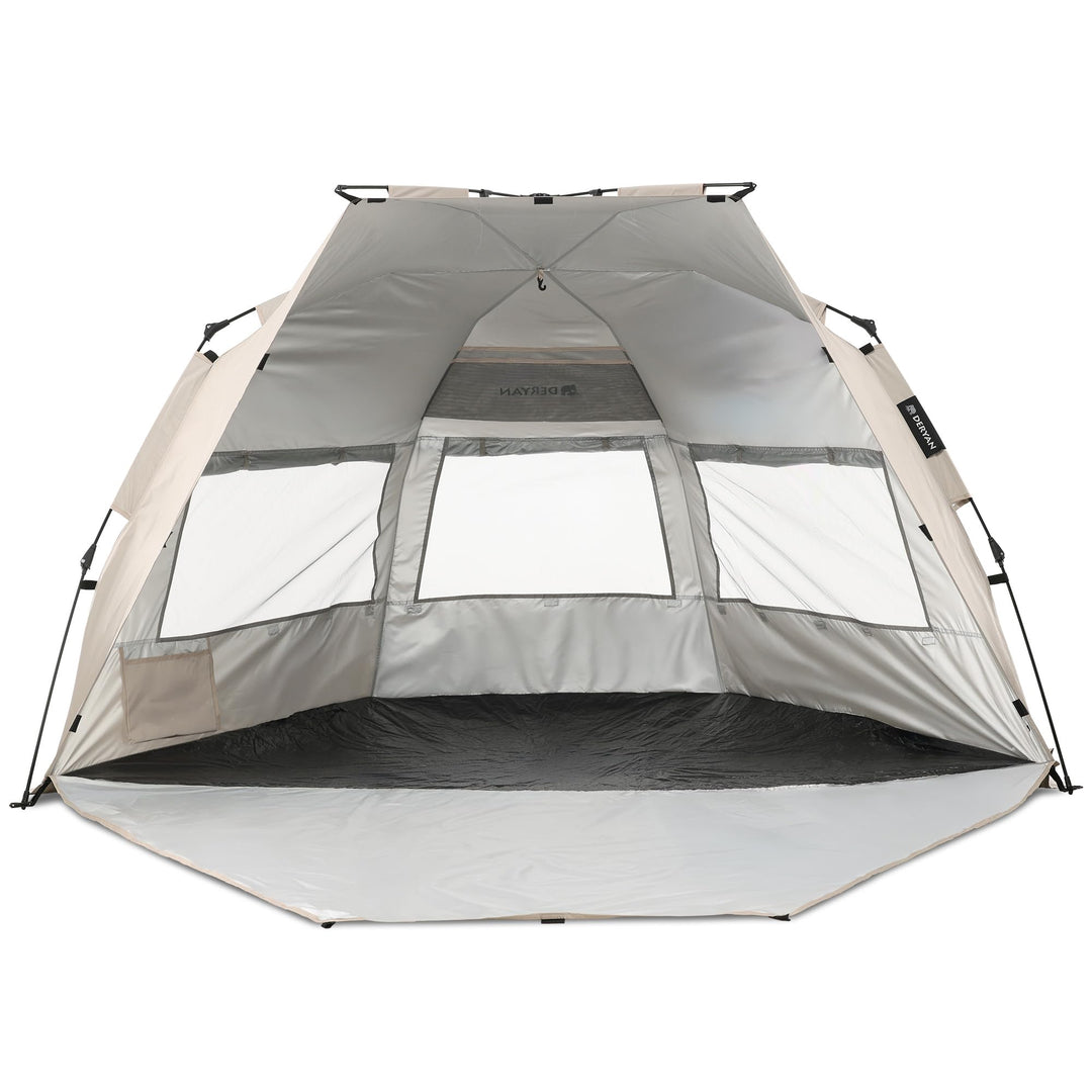 Deryan Up-to-Go Pop-Up Strandzelt für Kinder – UV-Schutz UPF 50+ und Windschutz, Kompakt & Faltbar,