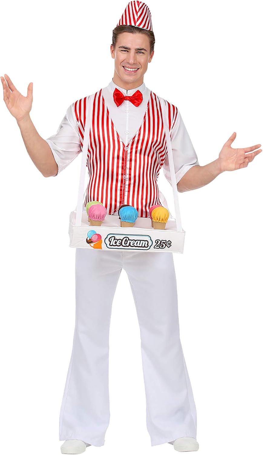 WIDMANN 68594 COSTUME GELATAIO RETRO ANNI 50 XL #6859, XL