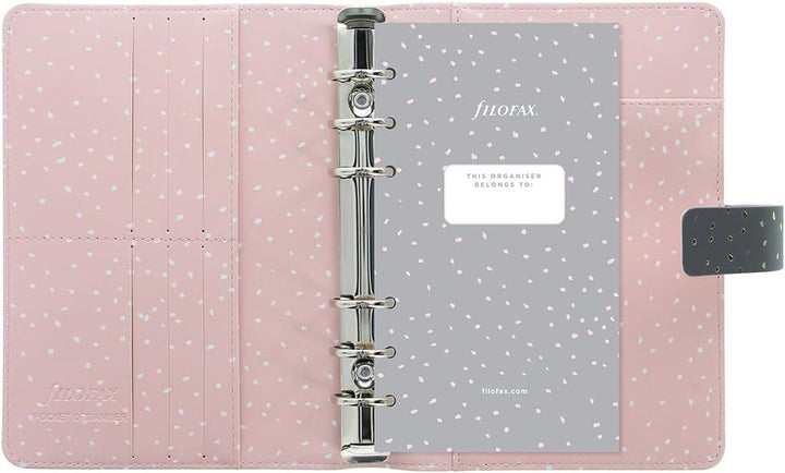 Filofax Confetti Personal Organiser Charcoal, 21-028722 anthrazit, anthrazit