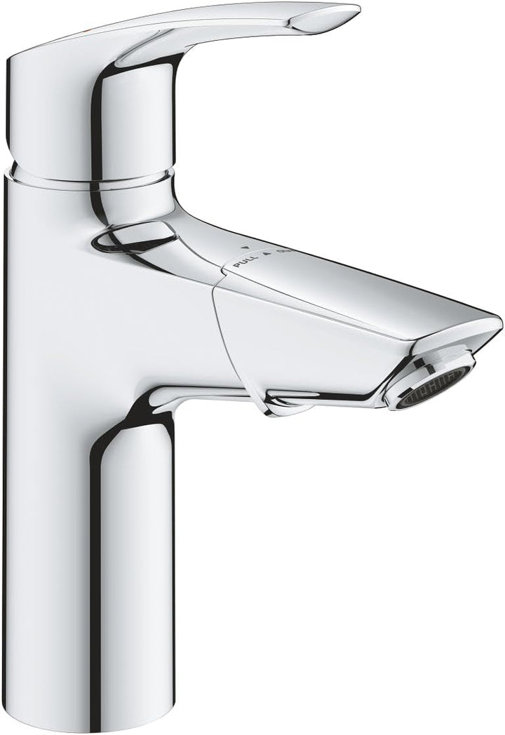 GROHE WT-Einhebelmischer Eurosmart c, M-Size, hzb. Ausl, m Push-Open-Abl