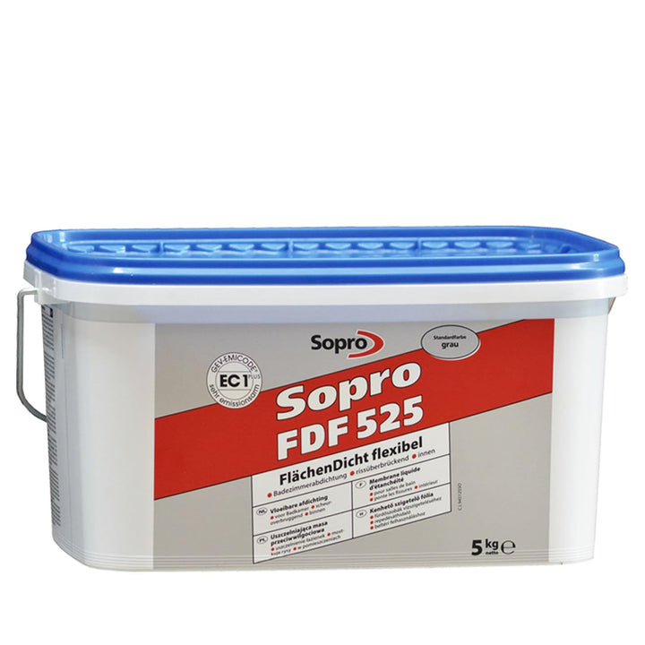 Sopro Flächendicht flexibel FDF, grau, Eimer 5 kg