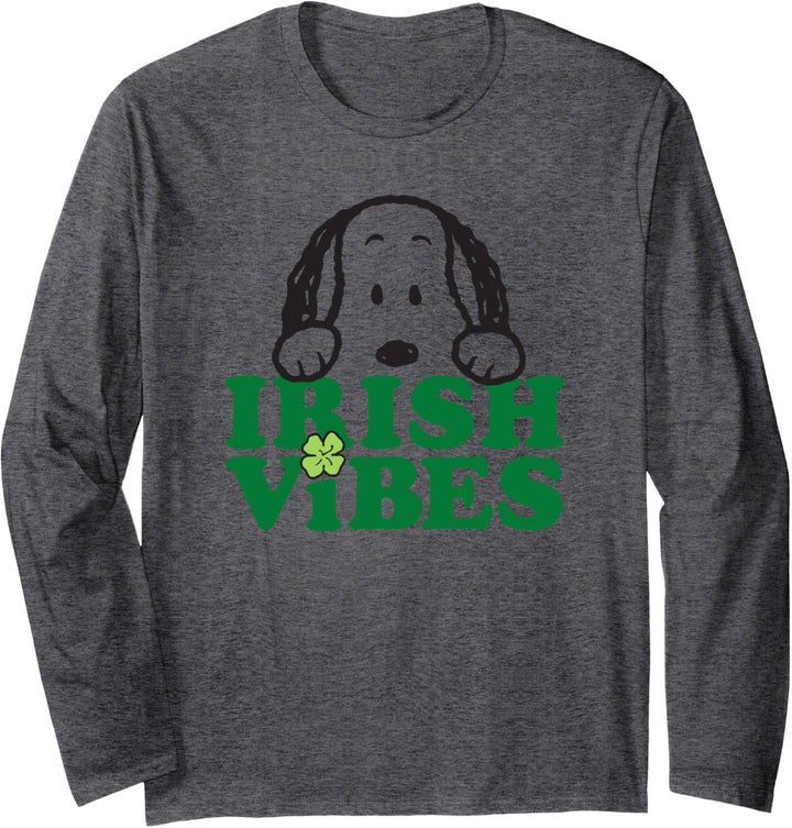 Peanuts St Patrick's Day Irish Vibes Langarmshirt