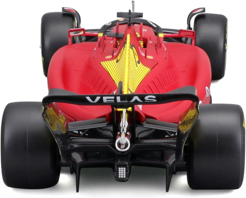 Bburago Ferrari F1-75 (2022): Modellauto im Massstab 1:24, 16 Charles Leclerc, mit Fahrer, Hardcase,