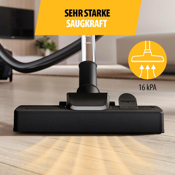 Tristar Staubsauger mit Beutel, 3,5 L Kapazität, 700 W, Stufenlose Leistungsregelung, Verstellbares