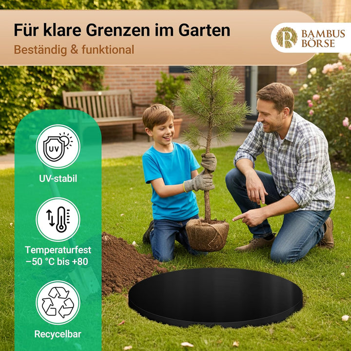 Verschlussschiene für Rhizomsperre, Bambussperre, Wurzelsperre | Längen 70 + 100 cm verfügbar 100.0