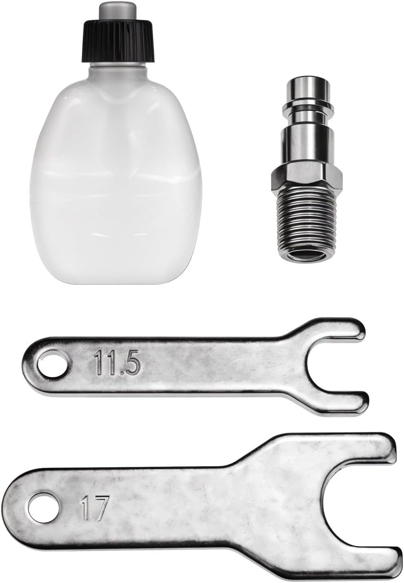 STIX Druckluft Schleifer Set | Stabschleifer & Winkelschleifer | 6 mm Spannzange | 6,3 Bar | Für Sch
