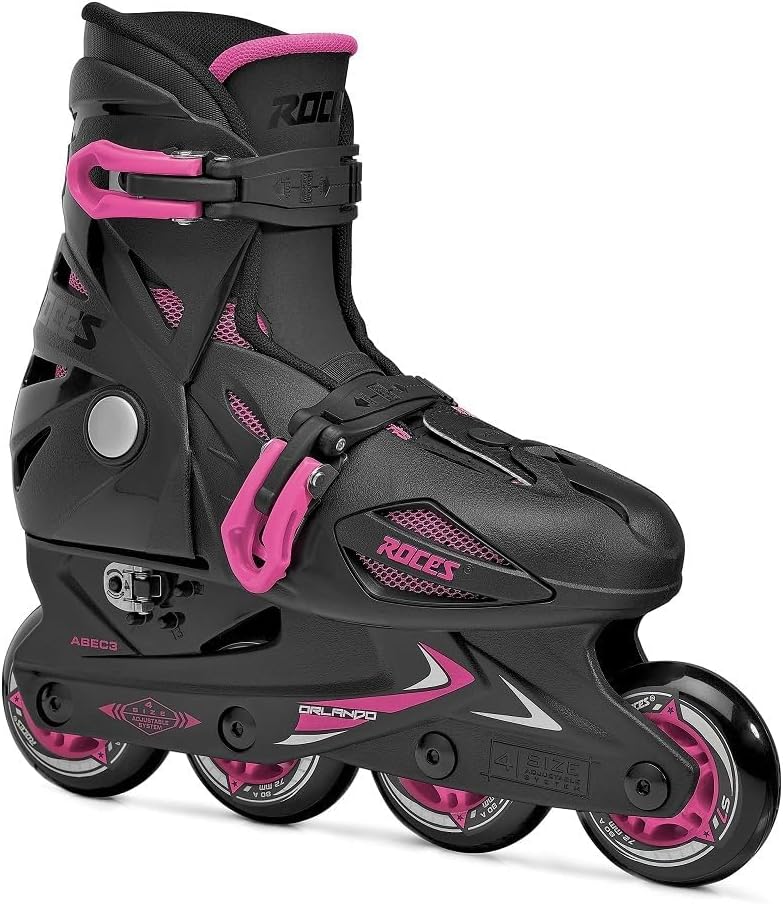 Roces Kinder Inline-skates Orlando 3 30-35 black-pink, 30-35 black-pink