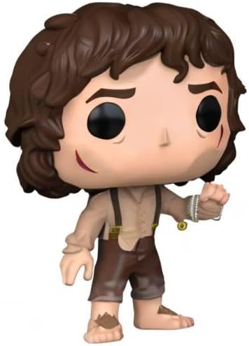 Funko Pop! Movies: Herr der Ringe – Frodo mit Ring (SDCC'23), Vinyl-Figur zum Sammeln – 71739