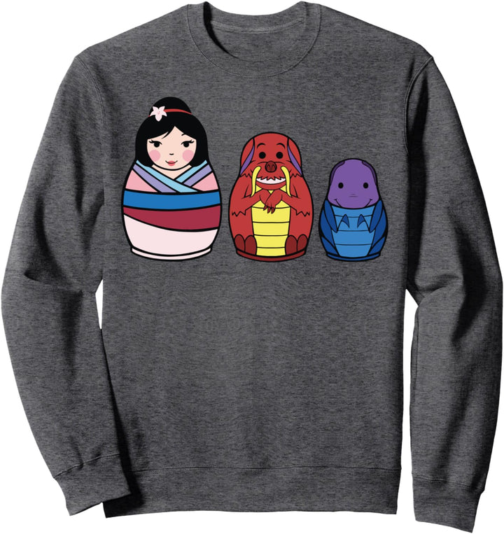 Disney Mulan Nesting Dolls Sweatshirt