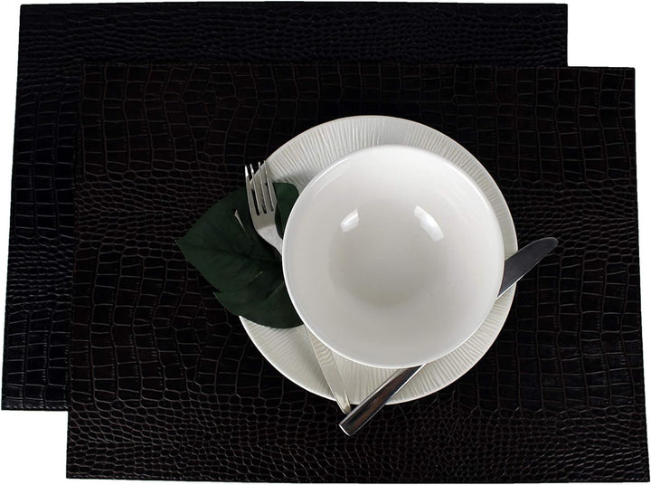 SIGNATURE HOME COLLECTION Tischset, Schwarz, Mittel